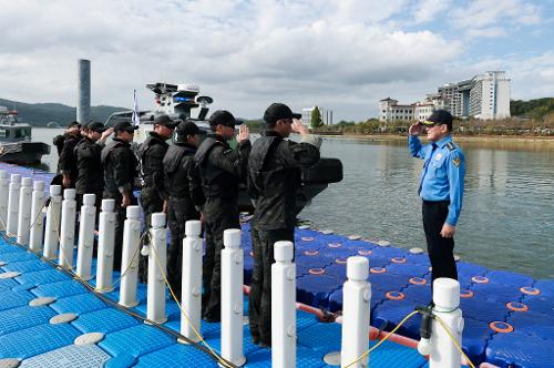 251017_APEC 경주 보문호 경호현장 점검 3