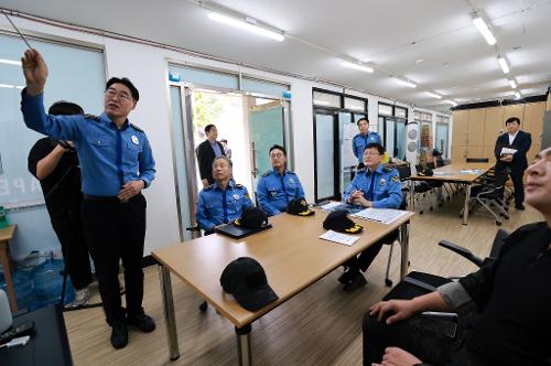 251017_APEC 경주 보문호 경호현장 점검 1