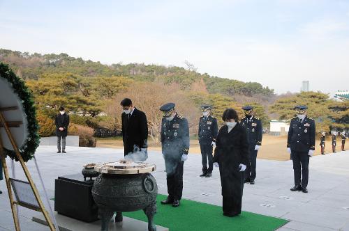 2021년 국립서울현충원 참배(21.12.06) 사진3