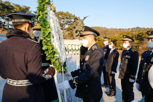 2023년 서울현충원 참배(23.01.04.) 사진1