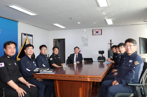 제10대 안교진 해양경찰정비창장 취임 사진1