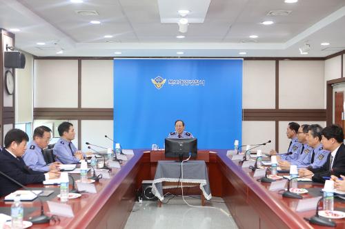 김병로 서해해경청장, 목포해경서 치안현장 점검 사진2