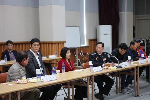 채광철 목포서장, 국민과의 현장소통 간담회 나서 사진1