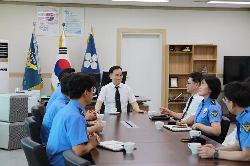 260727 제30대 최원식 목포해경서장 취임 4