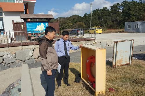목포해경, 신안군청과 함께 하반기 관내 연안위험구역 점검 사진1