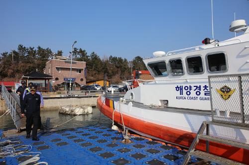 채광철 목포해양경찰서장, 치안현장 자기주도적 근무 대응태세 점검 사진1