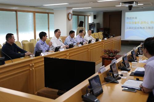 중국해경국 부국장 남해지방해양경찰청 방문  4