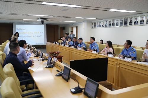 중국해경국 부국장 남해지방해양경찰청 방문  3
