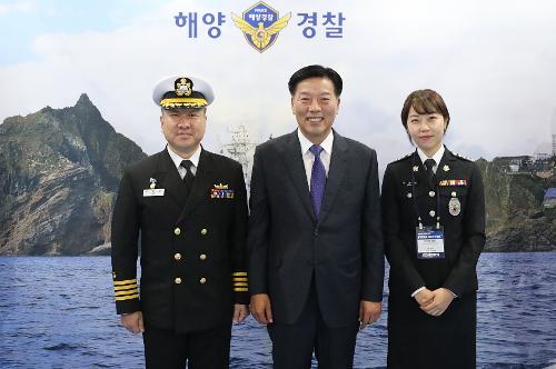 부산벡스코 국제해양방위산업전 해양경찰 홍보부스 운영(191022~25) 1