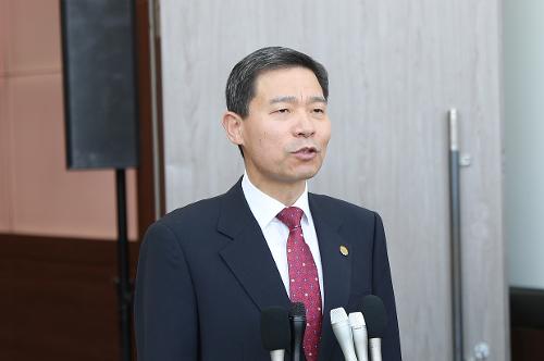 한아세안 경호안전통제단 종합상황실 개소식(191115) 5