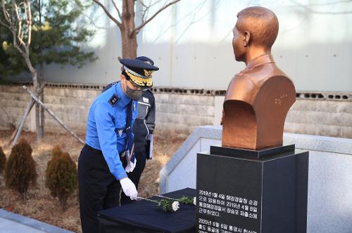 윤성현 남해지방해양경찰청장, 설 연휴 통영관내 치안현장 방문 3
