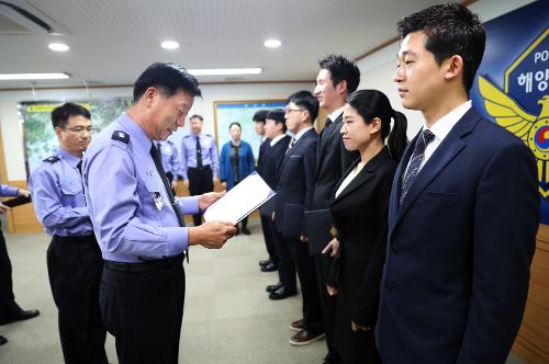 신임 관제사 임용식 1