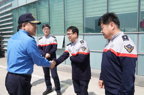 장인식 남해해경청장, 국민 안전의 날을 맞아 현장 점검 나서 사진4