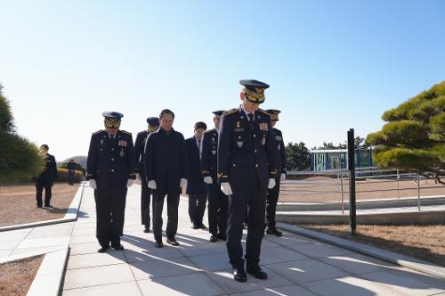 새해 충혼탑 참배