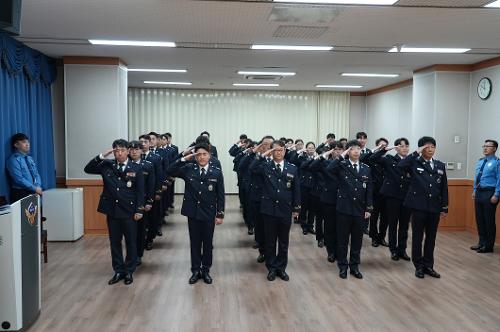 남해청 전입자 신고식 1