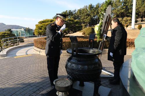 2019년 시무식(충혼탑 참배) 6