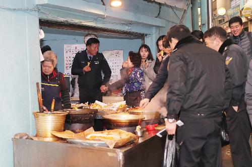 설 맞이 영도 청학시장 방문~ 3