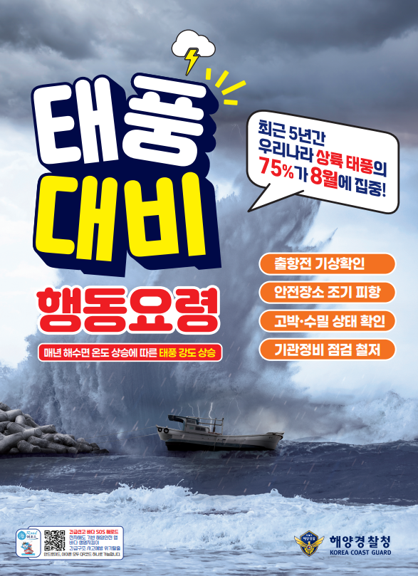 2025년 태풍대비 행동요령