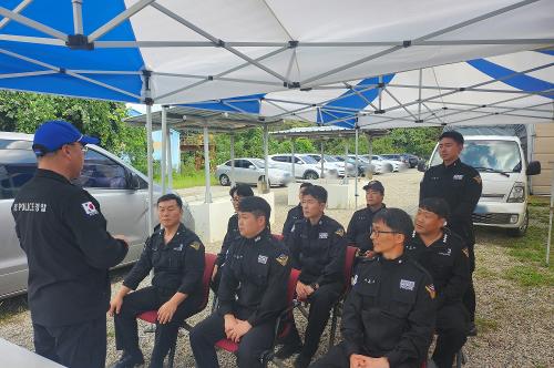 230918 포항해경, 하반기 경찰관 정례사격 훈련 실시 사진1