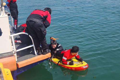 인명구조용 동력구조보드 교육 실시 사진2