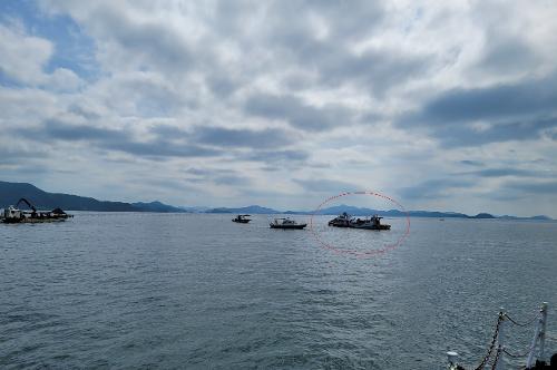 (220821)사천해경, 고성 윗대호섬 인근 해상 좌초선박 발생 사진4