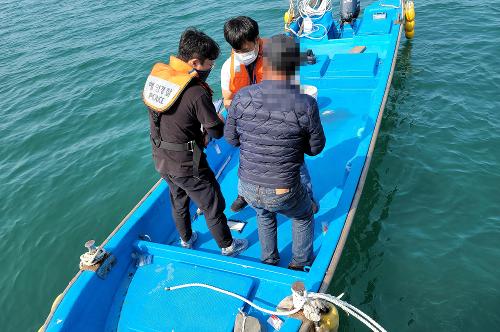 (221019)사천해경, 수상레저 안전위반행위 특별단속 사진1