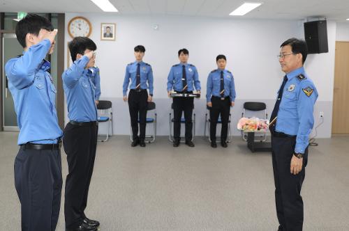 (230406)사천해경_ 마지막 의무경찰 해단식 개최 사진2