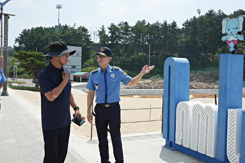 (260804) 박광호 사천해양경찰서장 초도 순시 1