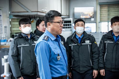 (230202) 지휘관 성산파출소 치안현장 점검 사진1
