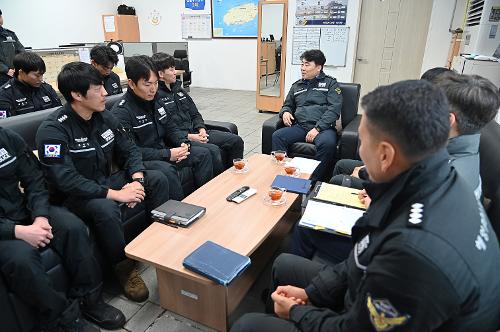 241204(수) 제17대 서귀포해양경찰서장 김서구 총경 취임 사진6