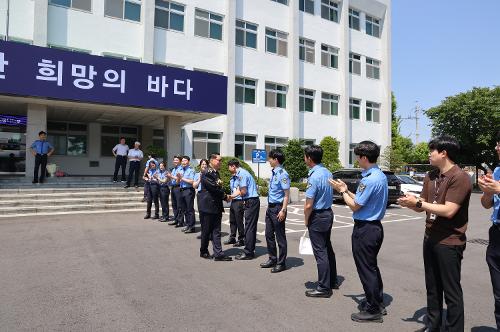 2024년 상반기 경찰관(경감 이상협) 정년퇴임식 개최 사진1