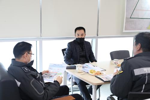 210127 정봉훈 서해해경청장, 지도파출소 치안현장 점검 사진2