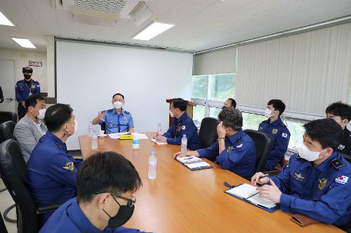 210910 이명준 서해해경청장, 여수지역 치안현장 점검 실시 사진3