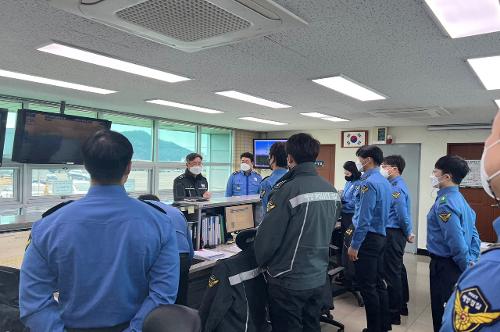 220203 서해해경청장, 여수 지역 치안현장 점검 사진2