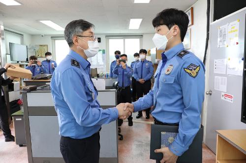 220414 서해해경청장, 완도지역 일선 파출소 현장점검 사진3