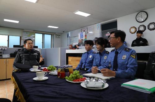 서해해경청장, 동절기 사고예방 현장 점검 나서 사진2