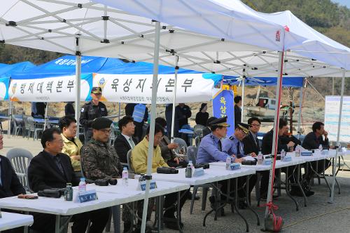 여수 민관군 수난대비훈련(18.3.28) 사진1