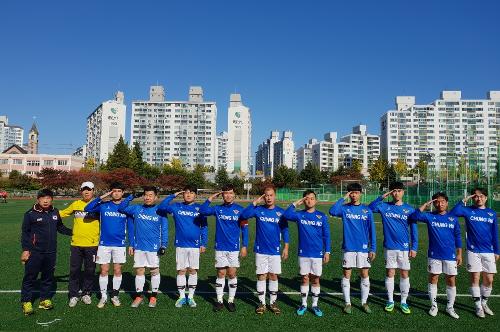 축구동호회 기념사진 사진1