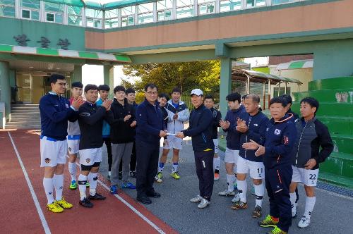 축구동호회 서장님과 한마당 사진1