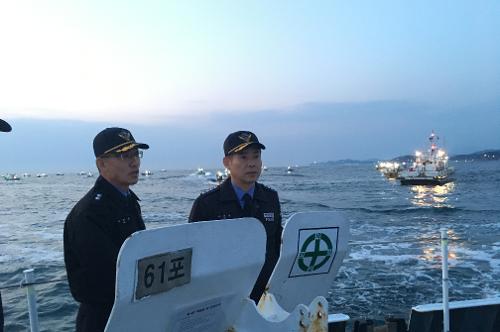 이재현 속초해경서장 접경해역 치안현장 점검 나서 4