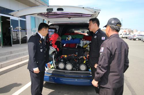 이재현 속초해경서장 구조대 긴급출동태세 점검 3