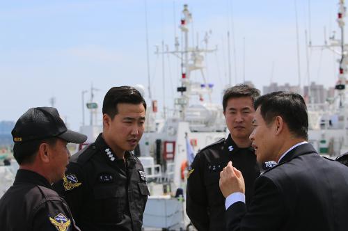 이재현 속초해경서장 구조대 긴급출동태세 점검 2