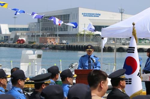 속초해경 최신형 형사기동정 P-117정 취역식 6