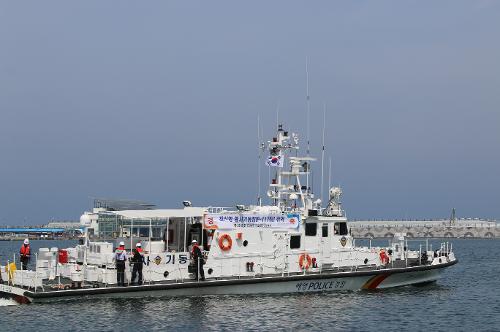 속초해경 최신형 형사기동정 P-117정 취역식 5