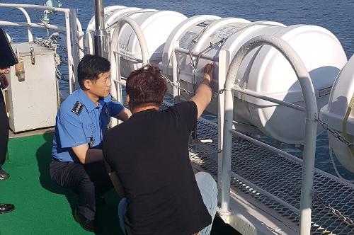 속초해경서장 관내 유도선 안전점검 실시 5