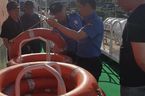 속초해경서장 관내 유도선 안전점검 실시 6