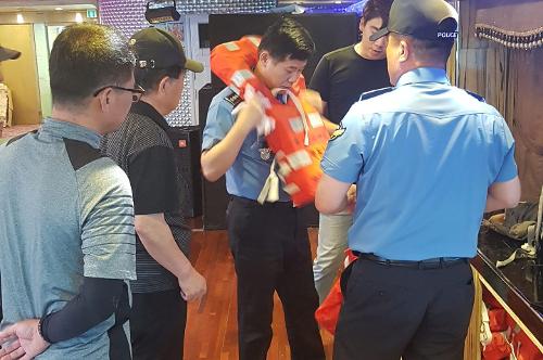 속초해경서장 관내 유도선 안전점검 실시 2