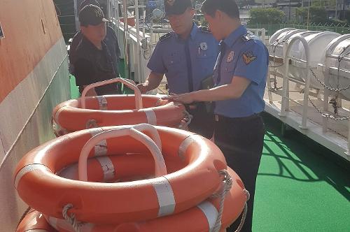 속초해경서장 관내 유도선 안전점검 실시 7