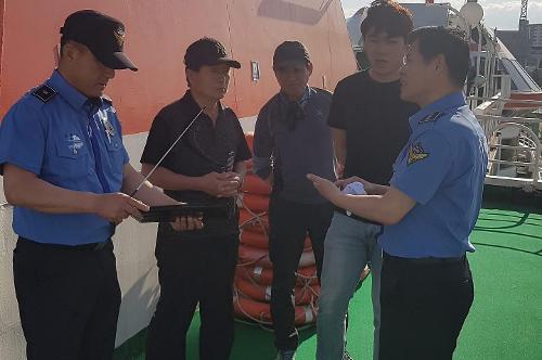 속초해경서장 관내 유도선 안전점검 실시 1