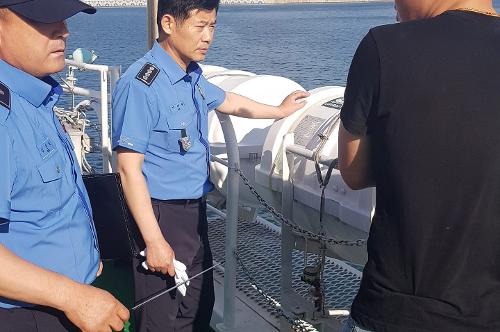 속초해경서장 관내 유도선 안전점검 실시 4